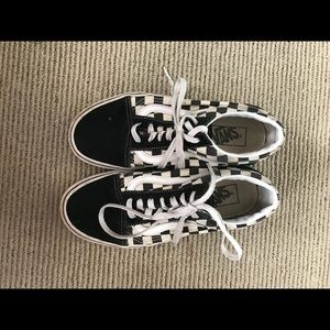 Checkered vans